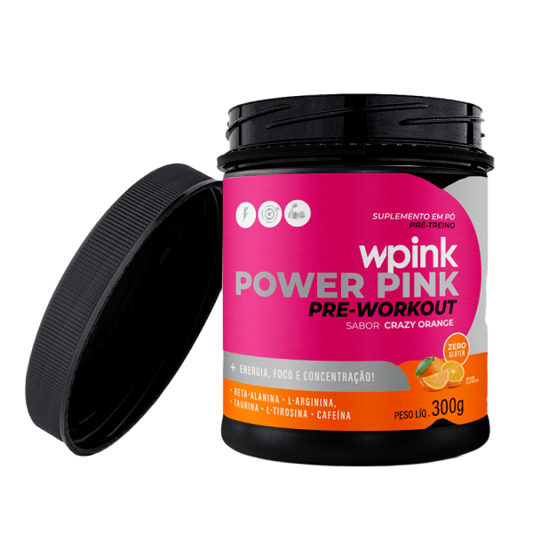super power pink de laranja - pré-treino – 300g - Image 2