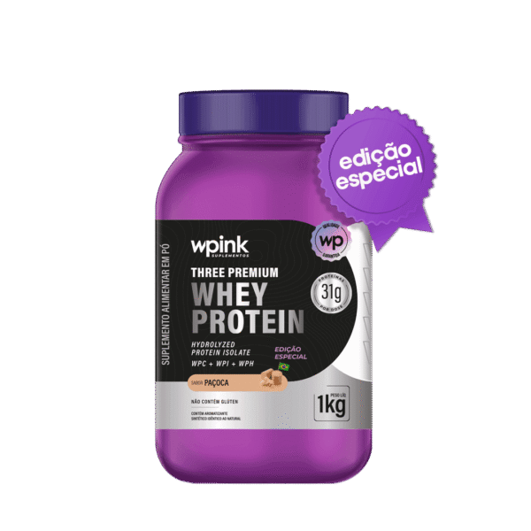 three premium whey protein paçoca 3W - (1kg) - wp